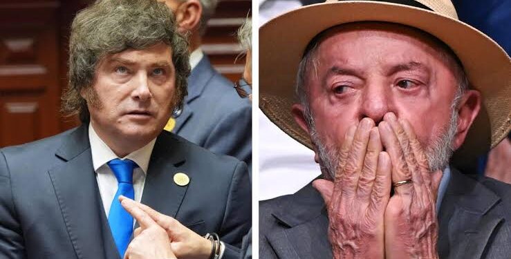 Milei vuelve a la carga, llama «ladrón y corrupto» a presidente de Brasil, Ignacio Lula