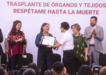 Llama Brugada a donar órganos, «es un acto profundo de amor»; más de tres mil en lista espera