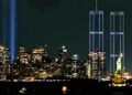 Drones recrean las Torres Gemelas a 25 años del 9/11
