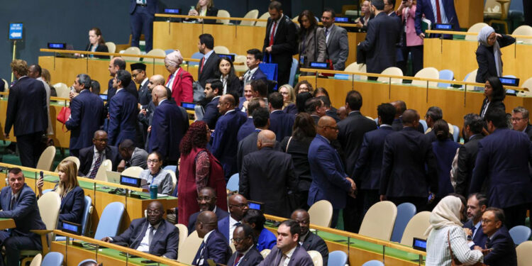 Delegados abandonan la ONU durante discurso de Netanyahu