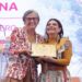 Clara Brugada recibe Pergamino de Honor de ONU-Hábitat por las Utopías