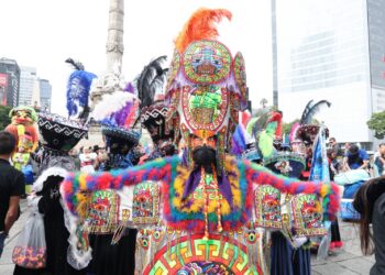 Se reunen miles en danzas Tradicionales “Xochicoatl: Serpiente de Flores”