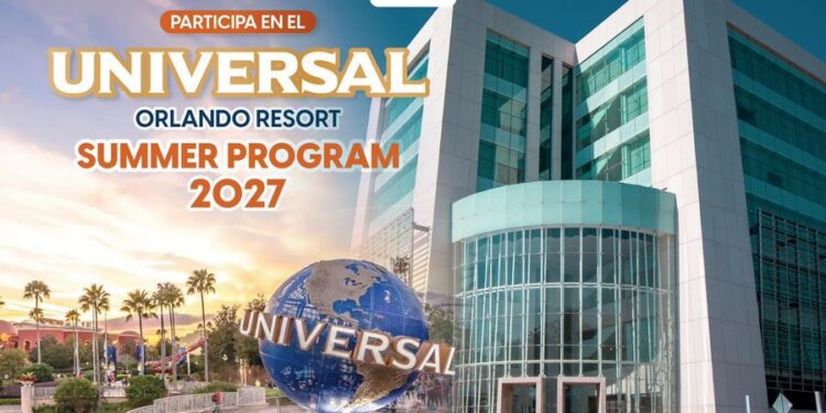 Invita UAT a sus estudiantes a participar en la convocatoria del Universal Orlando Resort Summer 2027