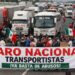 Transportistas van a paro nacional a partir del lunes por violencia en carreteras