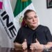 «Me retiro con serenidad»: Guadalupe Taddei al presentar su renuncia al INE